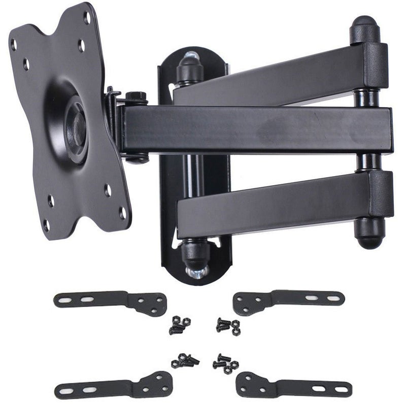VideoSecu TV Wall Mount Monitor Bracket with Full Motion Articulating Tilt Arm 15" Extension for Most 27" 30" 32" 35" 37" 39" 40" LCD LED TVs with VESA 200x200 ML14B WS2 - Image 2